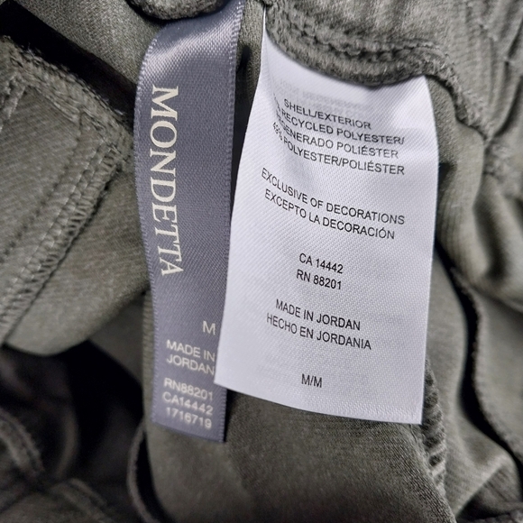 Mondetta Womens Pintuck Straight Leg Pant Olive Size M - Picture 15 of 15